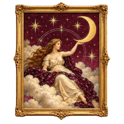 A celestial art print